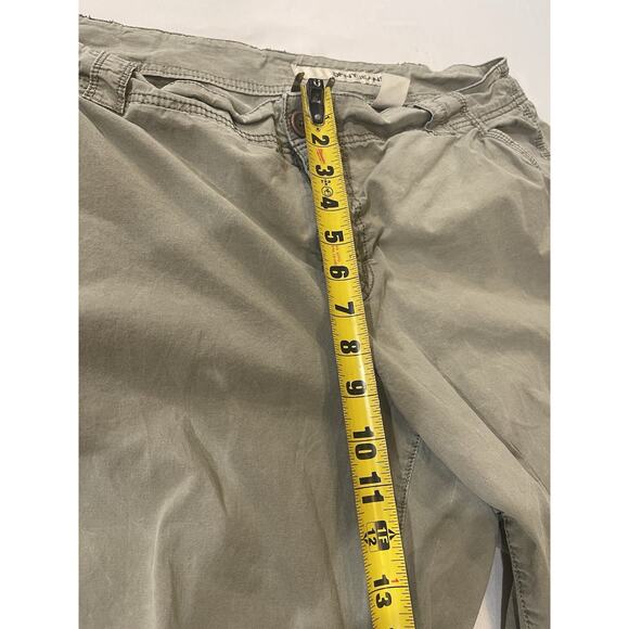 DKNY Women's Cargo Capri Pants Size 18W Khaki Utility Pockets Casual Used - Picture 5 of 10